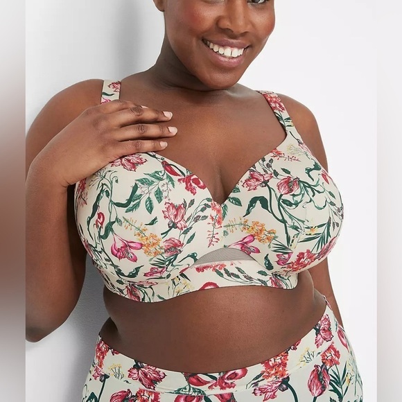 Cacique Lightly Lined Full Coverage Bra 38F - Picture 1 of 8